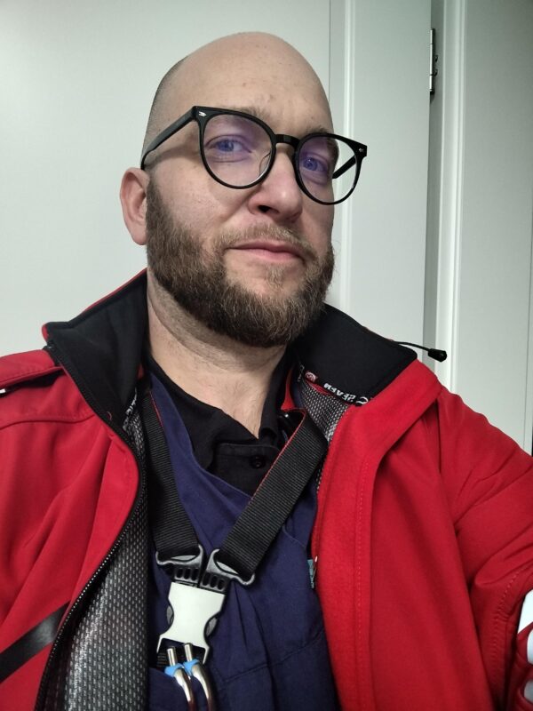 Sven Schäfer, mobile health nurse